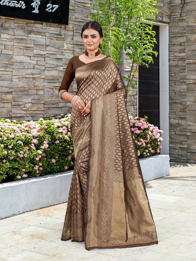 Ritika Tilak2 Designer Banarasi Silk Sarees 